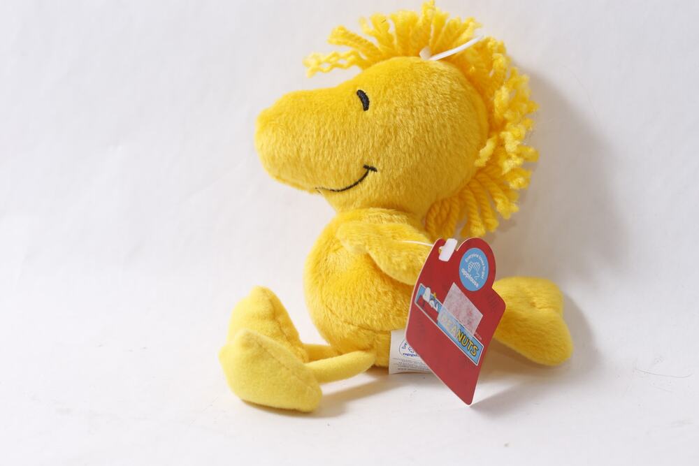 Peanuts Applause Woodstock Plush Yellow Bird with Tag ~ 260612-WH 1107